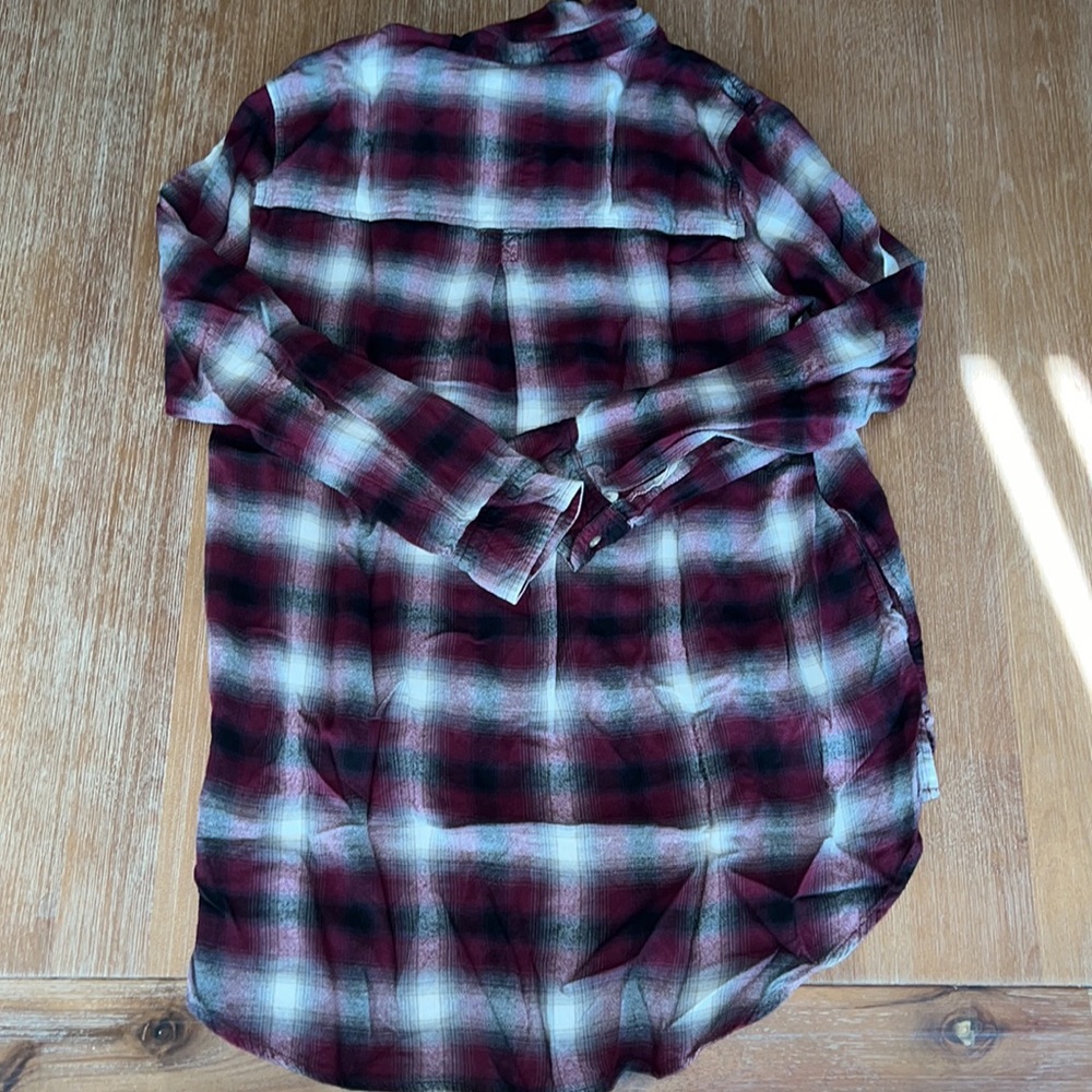 American eagle flannel shirt. Size M. - Picture 3 of 3